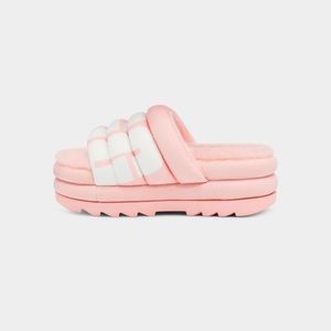 UGG maxi slide logo slippers
